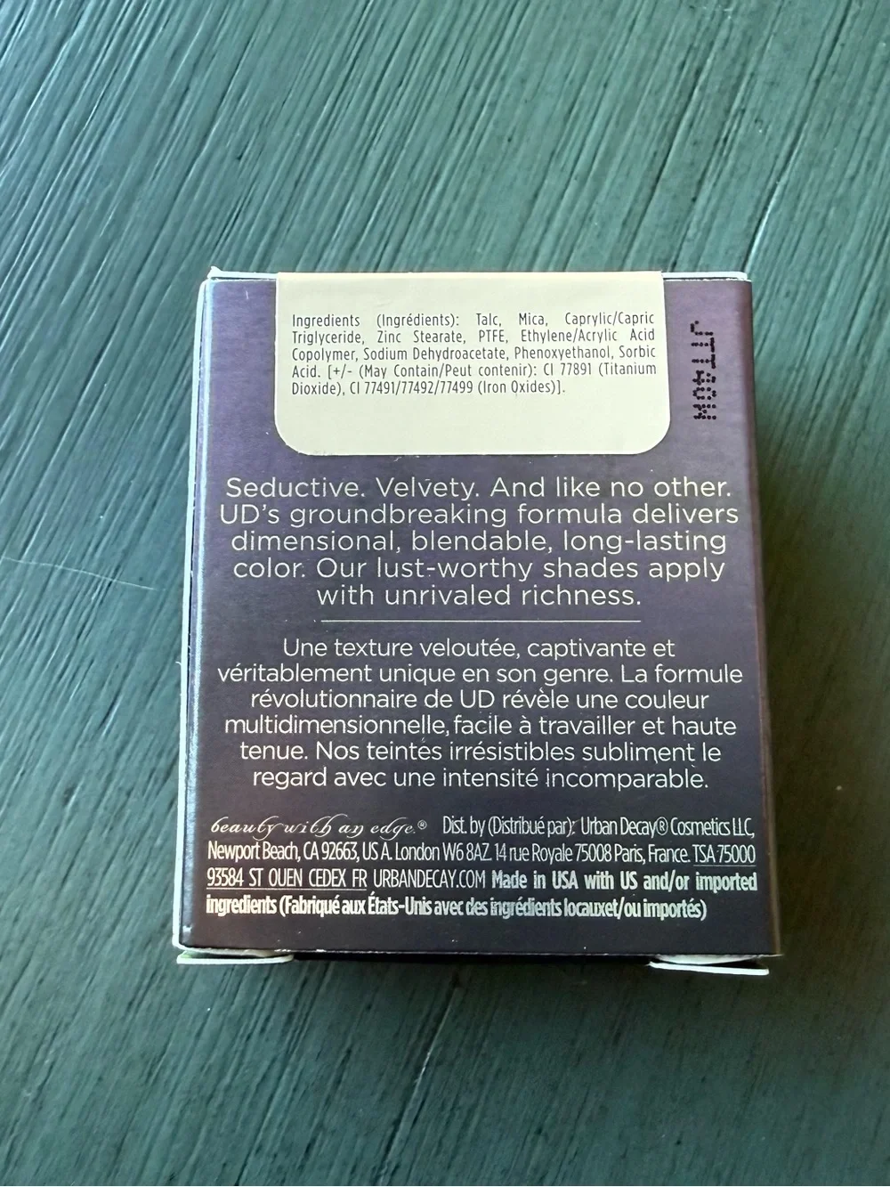 Urban Decay rare discontinued